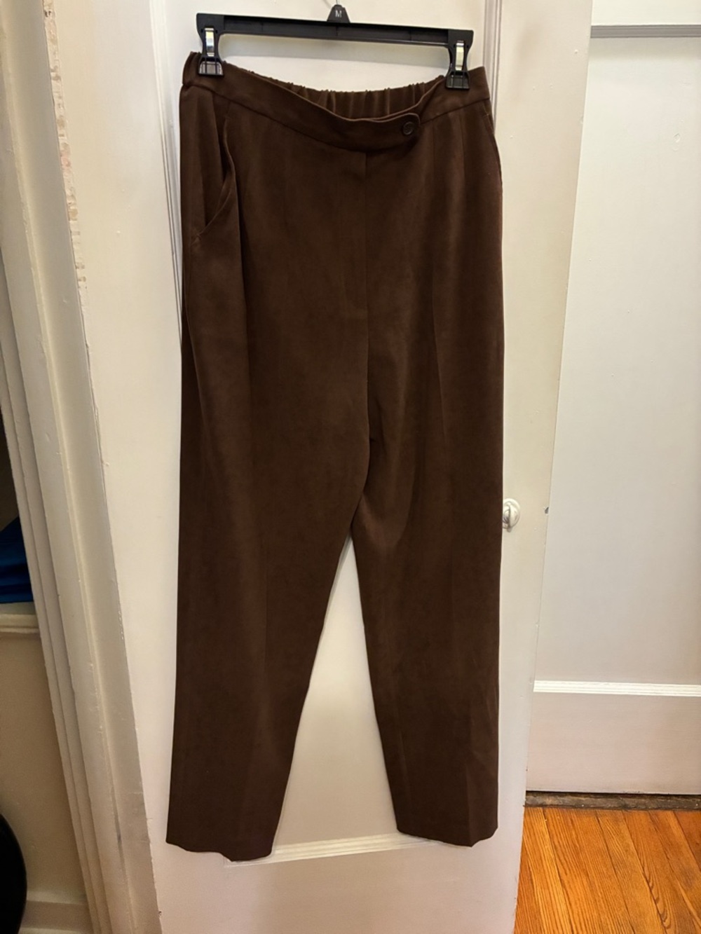Vintage Harve Bernard Faux Suede Trousers